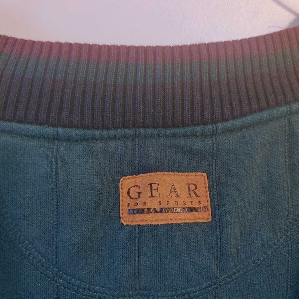 ๐ป SOLD๐ฆ VINTAGE Varsity V Neck Oversized Sweater - Picture 7 of 8